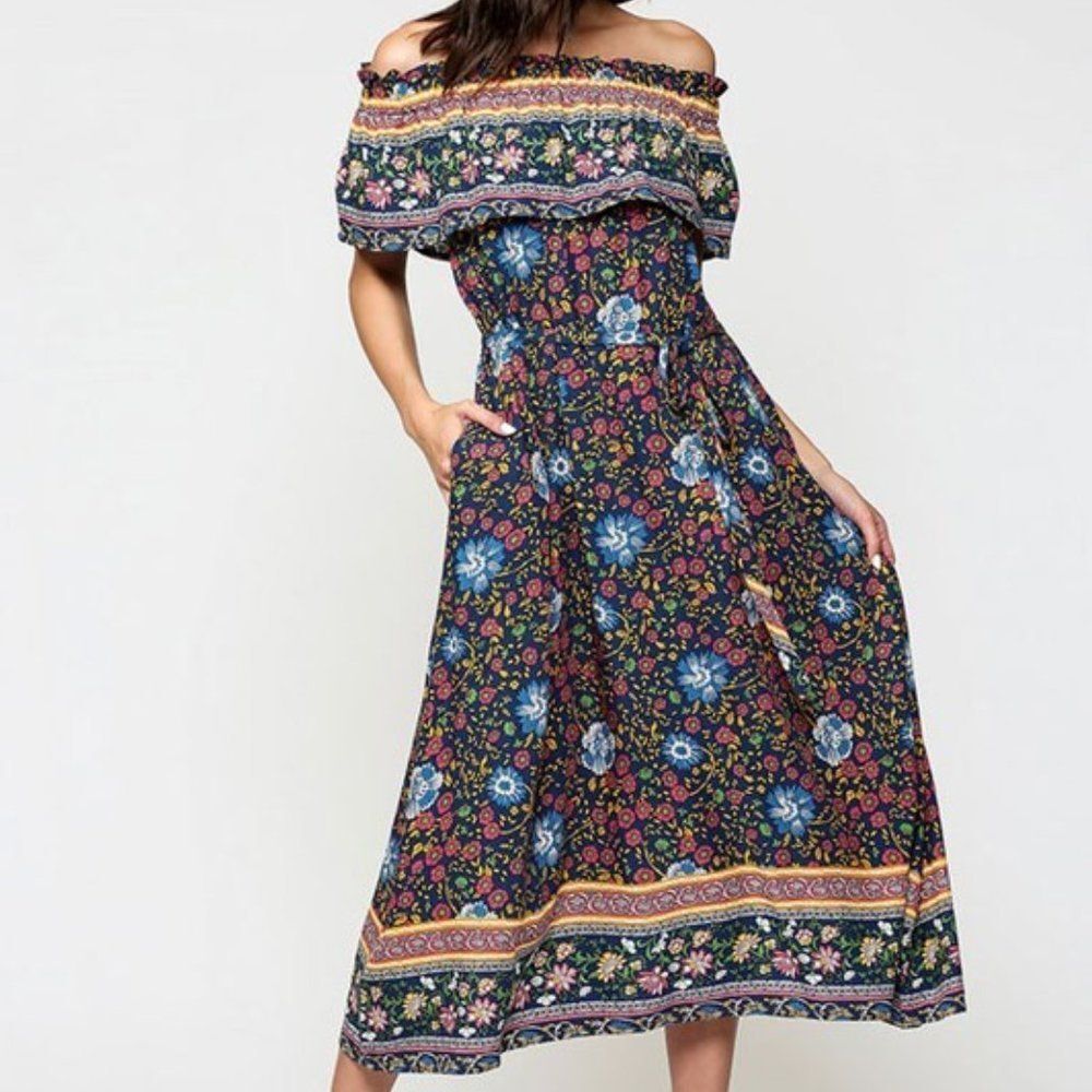 MAXI DRESS - Picture 5 of 6